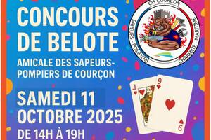 Concours de belote - Amicale Sapeurs Pompiers de Courçon