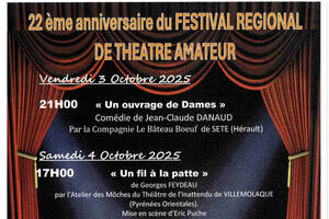 22ème Festival de Théâtre Amateur de Canet