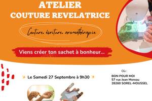 Couds ton sachet à bonheur
