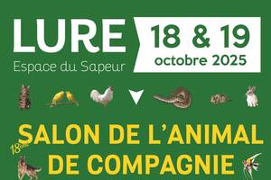18 ème salon de l'animal de Compagnie de Lure