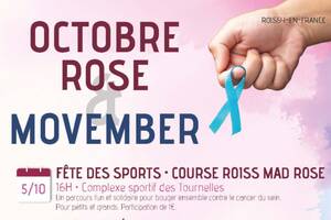 photo Octobre Rose et Movember à Roissy-en-France
