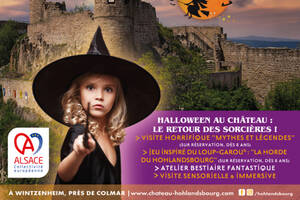 Le retour des sorcières au château du Hohlandsbourg !