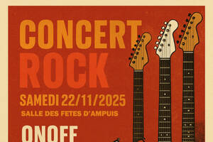 Concert de Rock à Ampuis 22-11-25