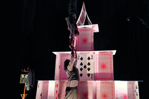 photo Le chateau de cartes