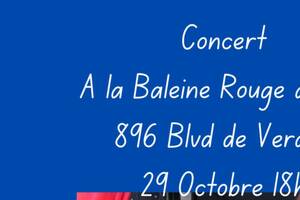 Concert Duo Alyane à la Baleine Rouge
