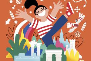 Monument Jeu d'Enfant : les contes de Dame Horloge