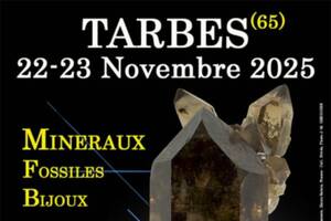 photo 3e SALON MINERAUX FOSSILES BIJOUX de TARBES, Hautes-Pyrénées, Occitanie, France
