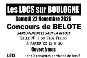 photo Concours de Belote