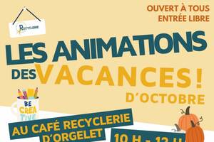 Les animations des vacances d'octobre !