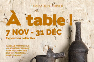 photo Exposition collective A table !