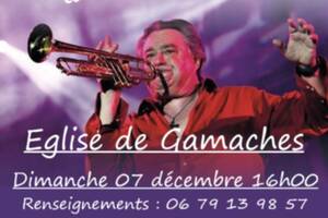 photo Jean-Claude Borelly et sa Trompette d'Or à Gamaches