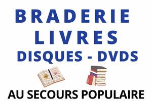 Braderie de livres, disques, dvd