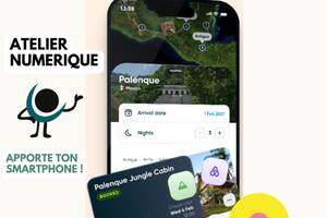 Atelier numérique Polarsteps : application de voyage