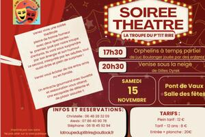 photo Soirée théâtre tout public