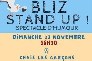 Spectacle humour Bliz Stand up