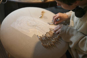 photo Stage d'initiation à la dentelle aux fuseaux