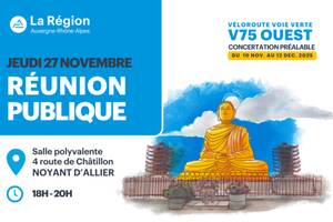 Réunion publique et atelier sur le projet de véloroute V75 Ouest