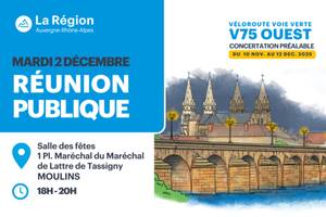 photo Réunion publique et atelier sur le projet de véloroute V75 Ouest