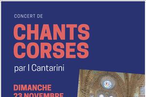 Concert de chants corses