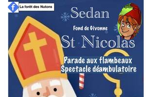 Parade aux flambeaux de la st Nicolas -Spectacle déambulatoire.