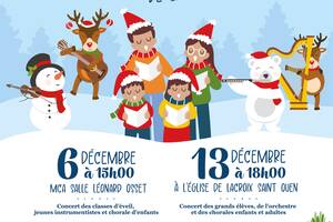 Concert de Noël des jeunes élèves
