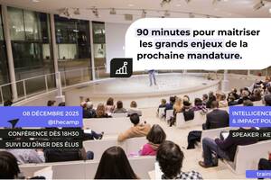 Conférence pour les élus : comment l’IA va changer durablement les prochaines mandatures ?