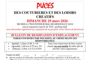 photo Puces des couturières et loisirs créatifs