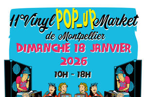 photo 11° Vinyl Pop-Up Market de Montpellier