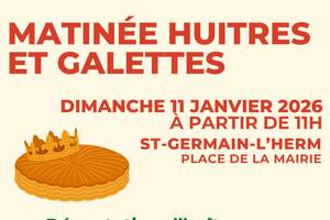 photo Matinée huîtres et galettes des rois