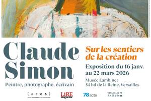 photo Exposition Claude Simon, sur les sentiers de la création