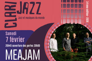 photo Clarijazz reçoit le jazz actuel du groupe MEAJAM