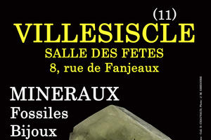 photo 1er SALON MINERAUX FOSSILES BIJOUX de VILLESISCLE (Aude)