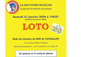 photo Loto du Souvenir Français de Cavaillon