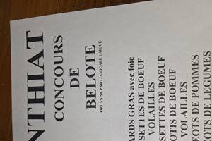photo Concours de belote