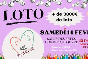 photo Grand loto de l'APE du Pontouvre