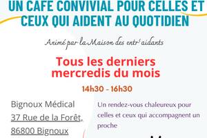 Bignoux : une pause café conviviale dédiée aux aidants