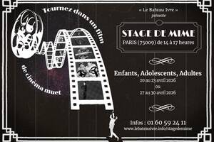 photo Stage « Tournez dans un film de cinéma muet » 2026
