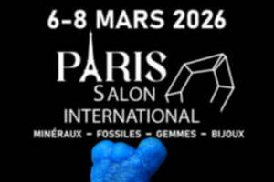 Salon International de Minéraux à Paris – 6, 7 & 8 mars 2026 (Paris 14e)