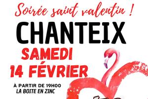 photo soirée diner concert de la st valentin