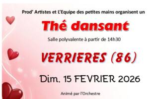 Thé dansant à VERRIERES