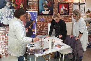 photo Stages Dessin Peinture Illustration Vacances Hiver Semaine 2
