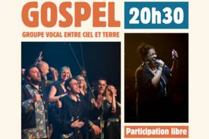 photo Concert gospel avec le groupe vocal Entre Ciel et Terre