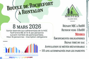 Boucle de Rochefort à Rontalon