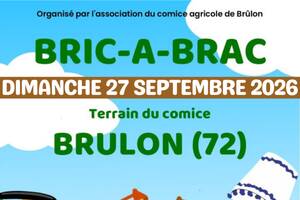 Bric.à.Brac du Comice Agricole de BRÛLON