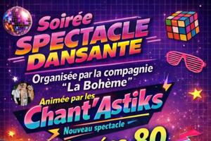 Soirée spectacle dansante années 80