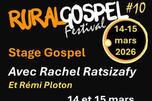 Stage de chant Gospel avec Rachel Ratsizafy et Rémi Ploton