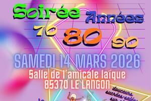 SOIREE ANNEE 70,80,90