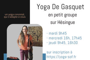 Cours de Yoga en petit groupe