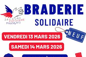 Grande braderie solidaire