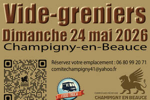 brocante vide-greniers le 24 mai 2026
